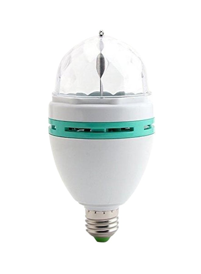 بيوينتي مصباح LED دوّار معدد الأنماط أبيض/ أخضر/ شفاف 4 x 15سم - Image 1