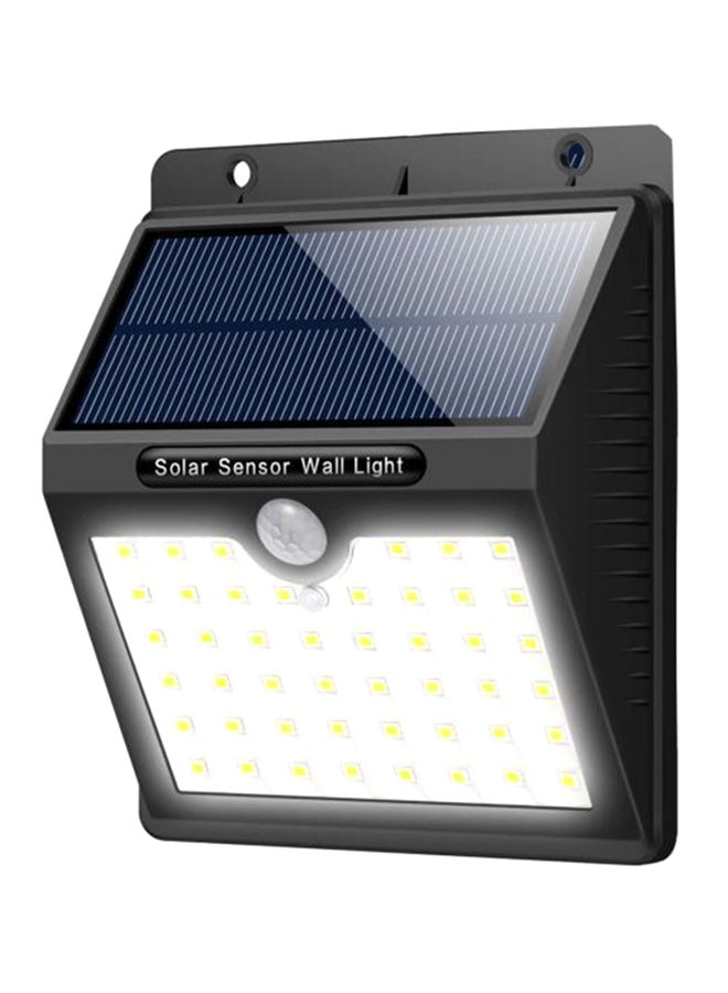 بيوينتي مصباح جداري مكون من 30 مصباح LED يعمل بالطاقة الشمسية ومزود بجهاز استشعار للحركة بقدرة 15 وات أبيض 110x130مم  - Image 1