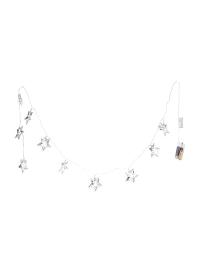 بيوينتي شريط إضاءة LED بشكل نجوم شهر رمضان أبيض 4 x 9سم - Image 1
