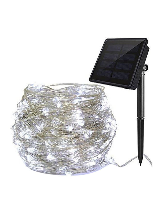 بيوينتي شريط إضاءة LED ساحرة يعمل بالطاقة الشمسية أبيض 6 x 14سم - Image 1