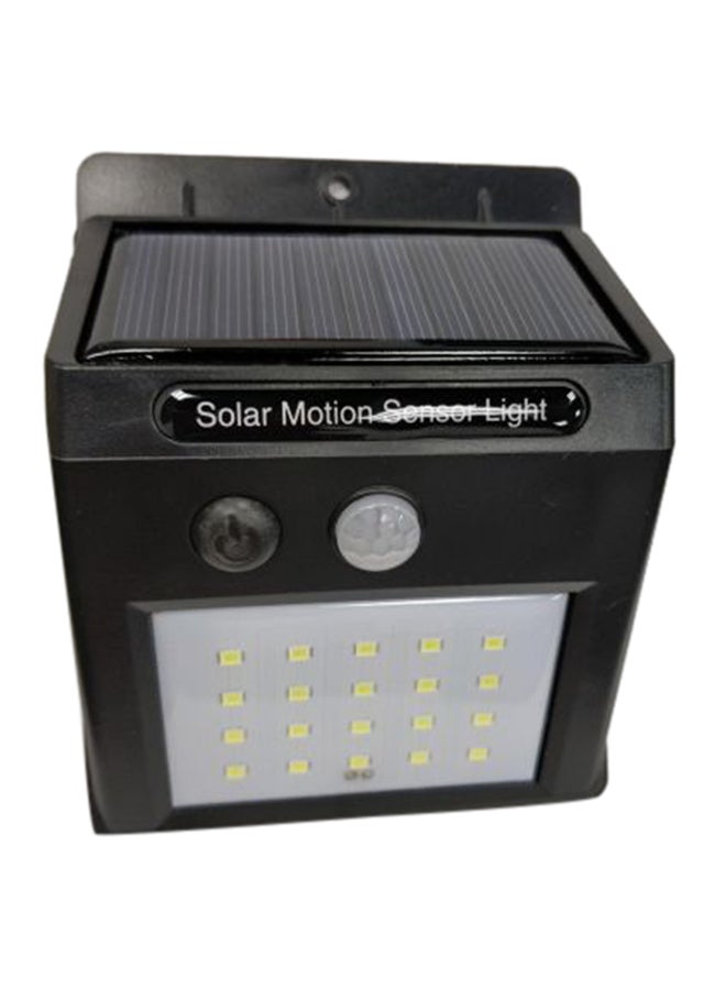Beauenty - Solar Powered Sensor Light Black 5 x 10cm - Image 1