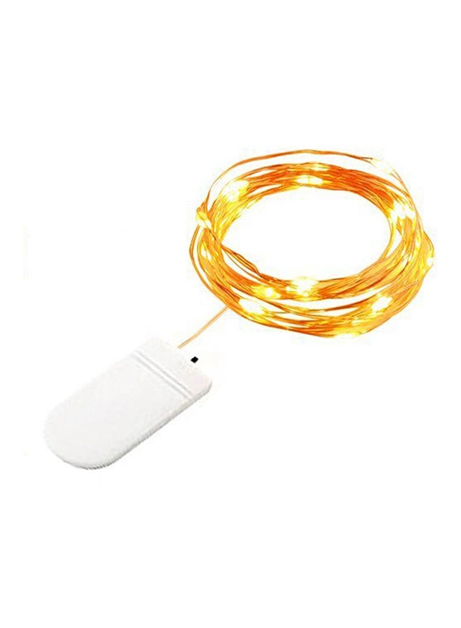 Beauenty Copper Wire String Fairy Light For Christmas Yellow Yellow - Image 2
