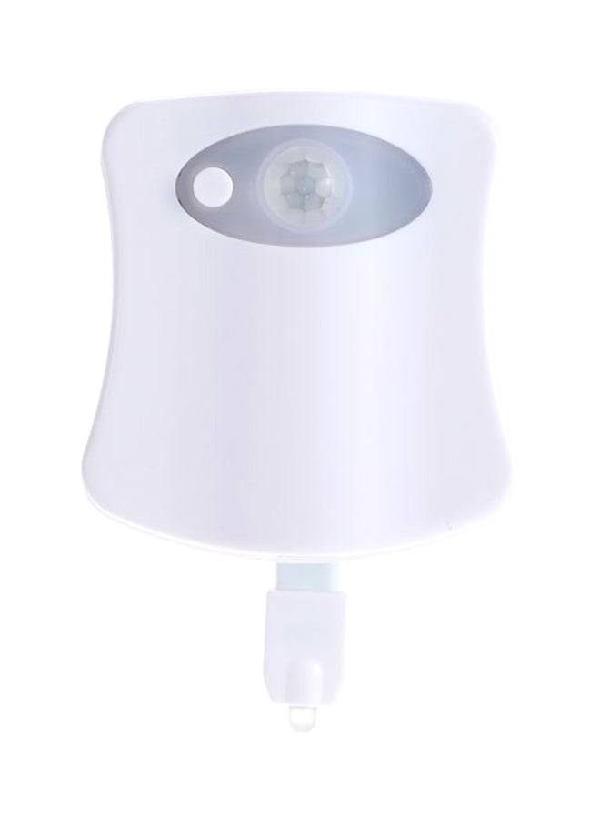 Beauenty Motion Sensor LED Toilet Night Light White 10 x 25cm - Image 1