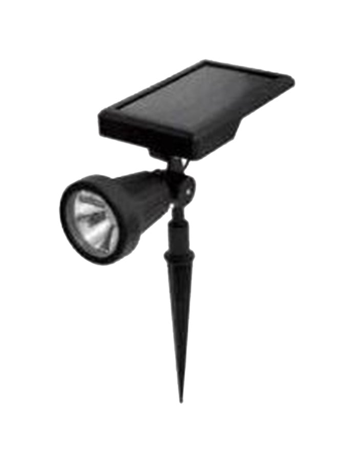 بيوينتي مصباح LED للحديقة مزود بمسمار تثبيت يعمل بالطاقة الشّمسيّة أبيض 10x13سم - Image 1