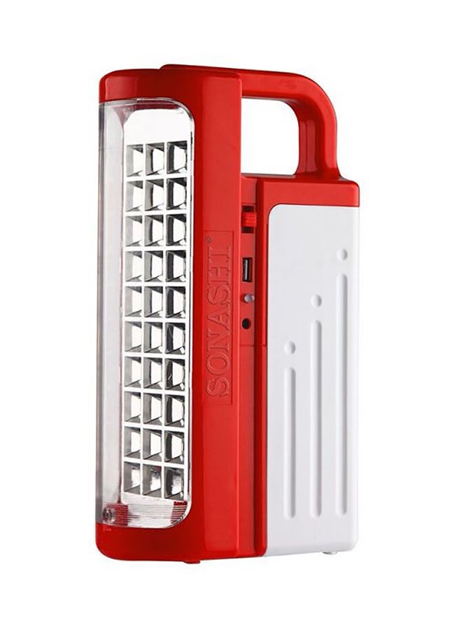 Beauenty Rechargeable AC/Solar Lantern With Power Bank White 11x21centimeter - Image 1