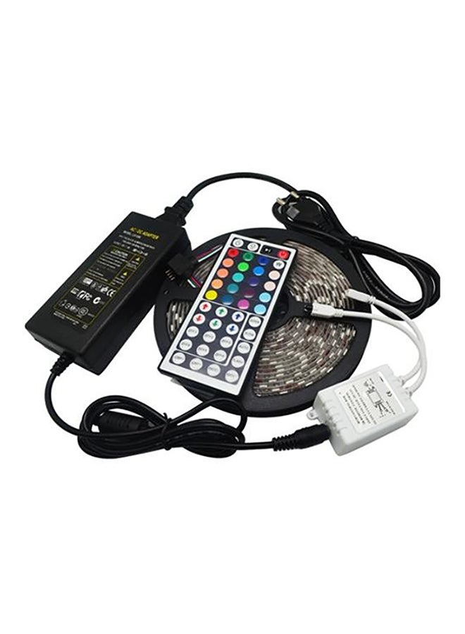 بيوينتي شريط بإضاءة LED متعددة الألوان مع جهاز تحكم عن بعد وملحقات أسود - Image 1