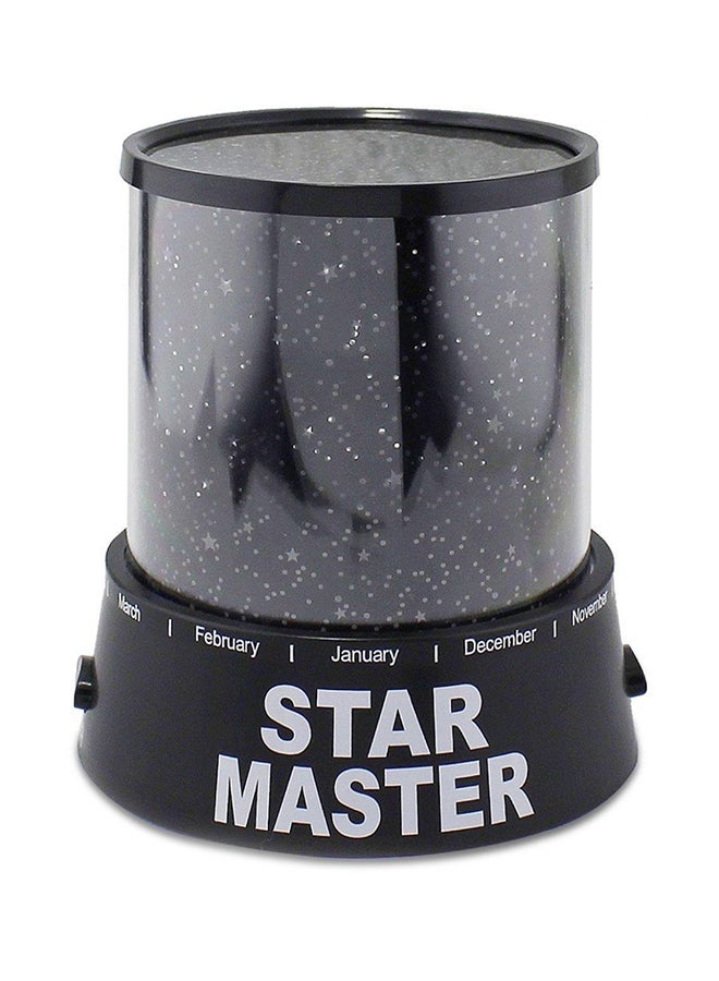 Beauenty LED Starry Night Sky Lamp Black 10x10cm - Image 1