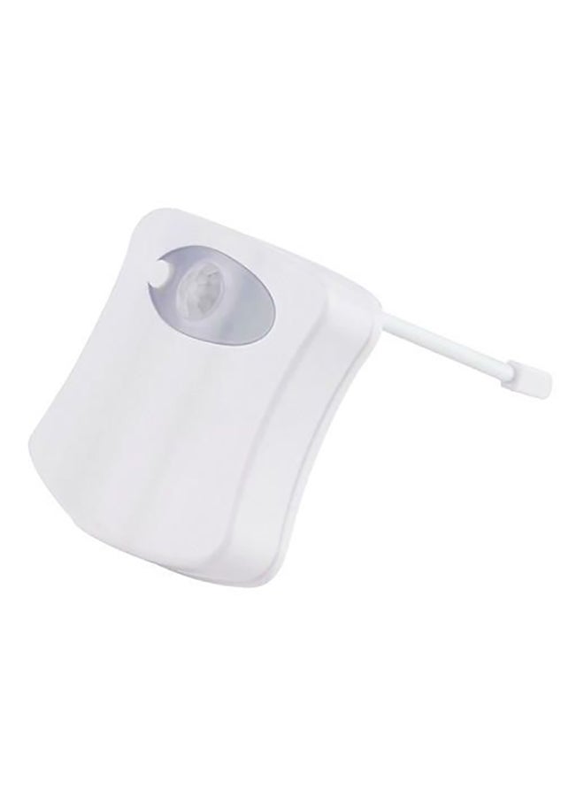 بيوينتي مصباح ليلي LED للمرحاض مزود بجهاز استشعار للحركة بـ8 ألوان أبيض 5 x 7سم - Image 1