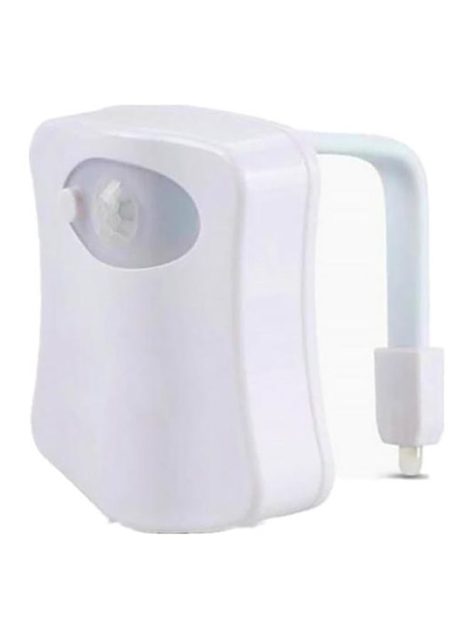 بيوينتي مصباح ليلي بإضاءة LED متغيرة للمرحاض أبيض 5x16سم - Image 1