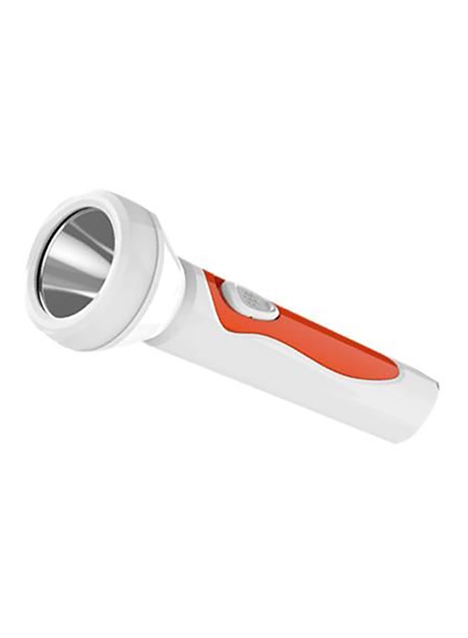 مصباح يدوي LED قابل للشحن أبيض 6x9سم