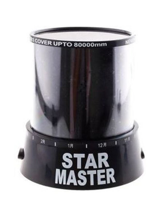 LED Star Master Light Black 10x10cm