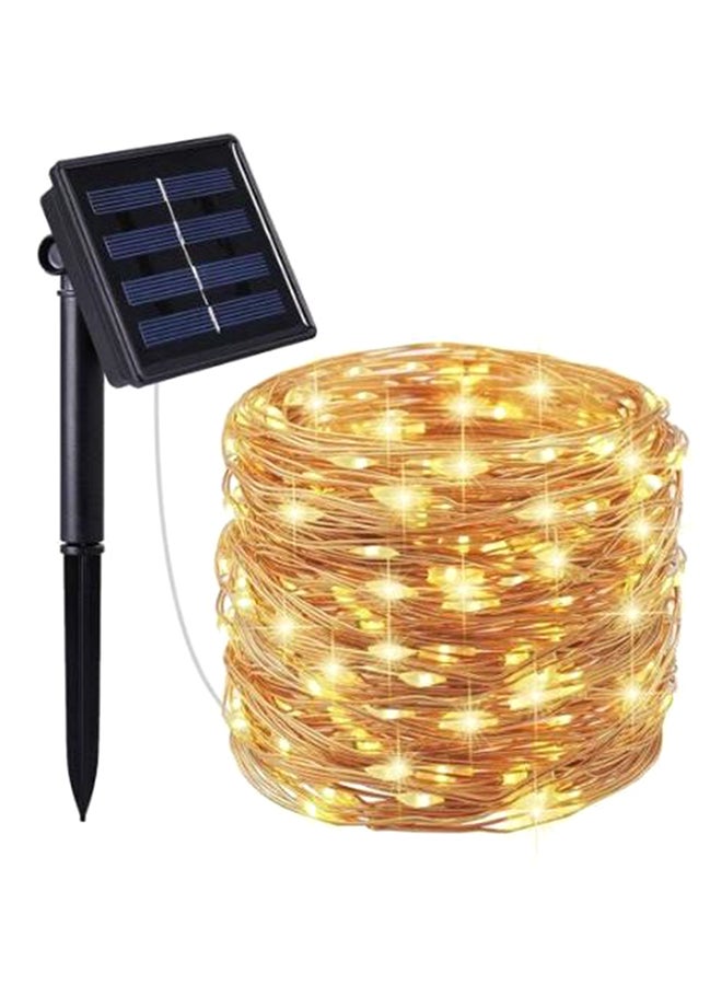 بيوينتي مجموعة مصابيح رقيقة للزينة مكونة من قطعتين وتحتوي على 50 مصباح LED أبيض دافئ 2متر - Image 1