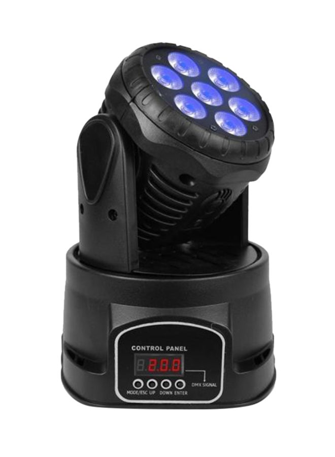 Beauenty Rotating Moving Stage Light With LED Projector Bulbs Black/Blue 3 x 20cm - Image 1