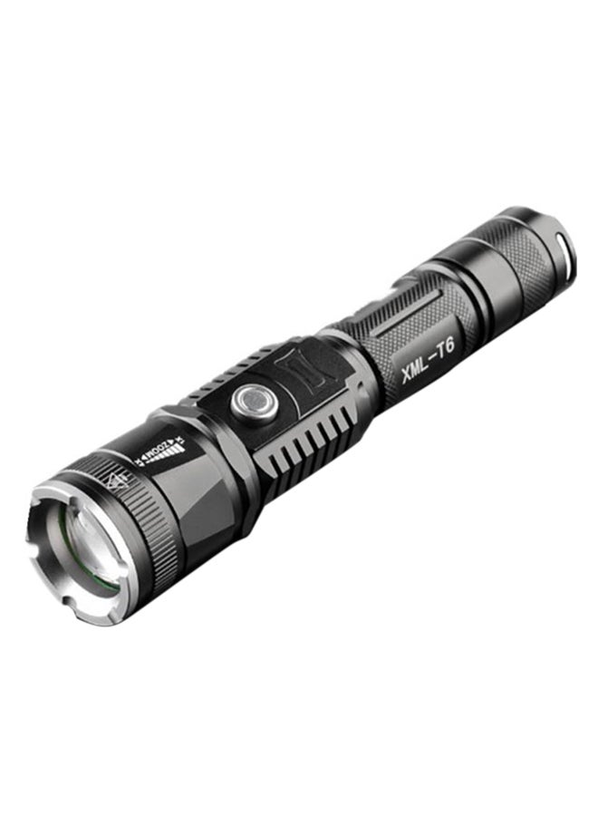 Beauenty USB  LED Flashlight Black 6x10cm - Image 1