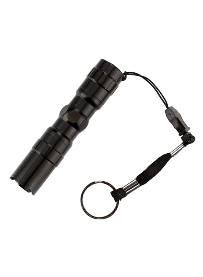 Beauenty Waterproof Mini Handy LED Flashlight Black 14x19cm 