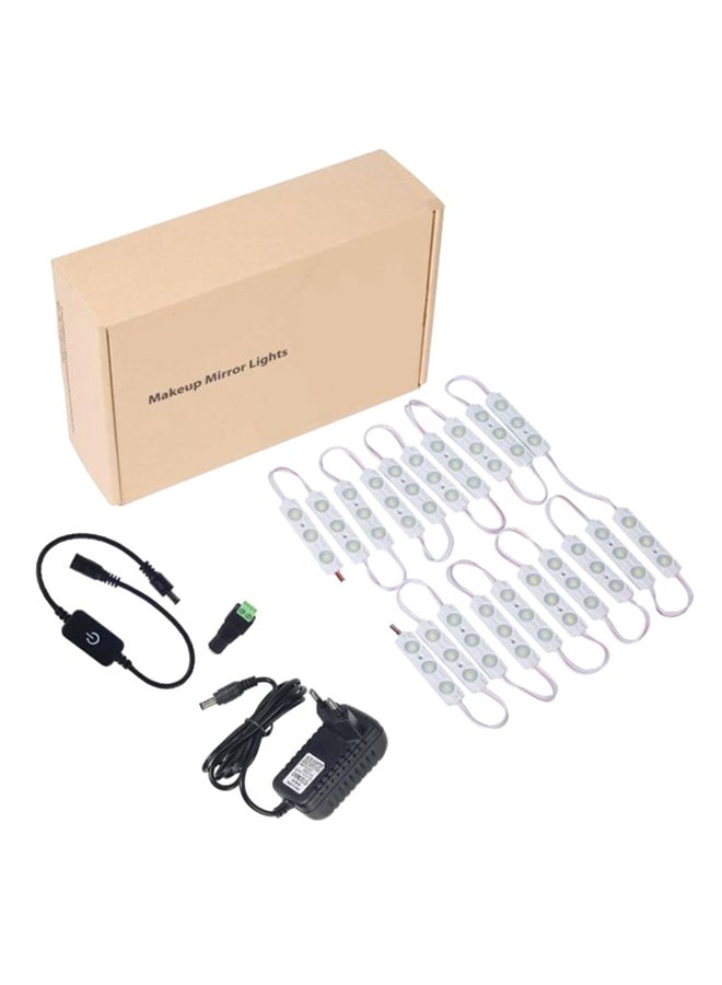 Beauenty DIY LED Mirror Light Kit Black/White 10feet - Image 1