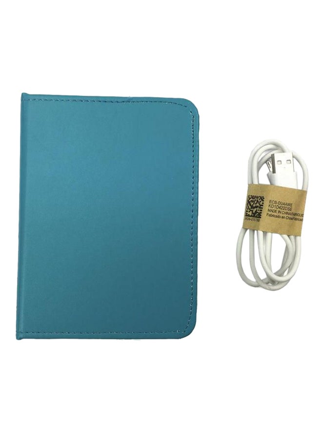 بيوينتي مصباح مزود بمنفذ USB بتصميم كتاب قابل للطي مزود بعدد 5 ألوان أبيض 3x12سم - Image 1