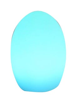 LED Color Changing Egg Shape Table Lamp Blue