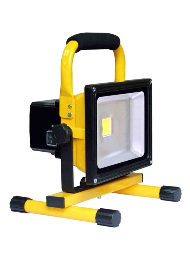 Rechargeable LED Flood Light White 16x19cm