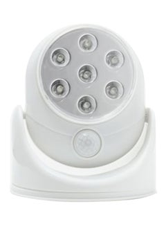 بيوينتي مصباح LED لاسلكي ينشط بالحركة أبيض 14 x 10سم 