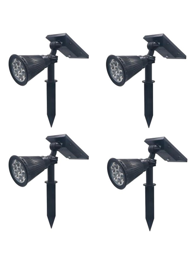 بيوينتي 4 وحدات أضواء كاشفة بسبعة مصابيح LED أبيض 18x19سم - Image 1