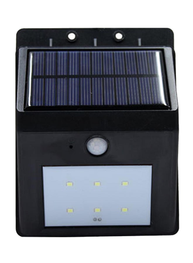 Beauenty Bright Outdoor Solar Motion Sensor Detector Wall Lamp White/Black 5x10cm  - Image 1