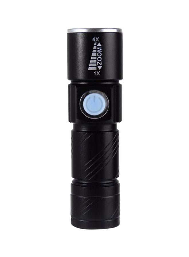 بيوينتي كشاف LED محمول قابل للشحن بمنفذ USB أبيض 9x10سم - Image 1