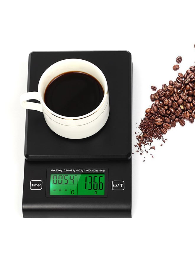 KKmoon Electronic Scale With Temperature Probe VE-85 Black - Image 3