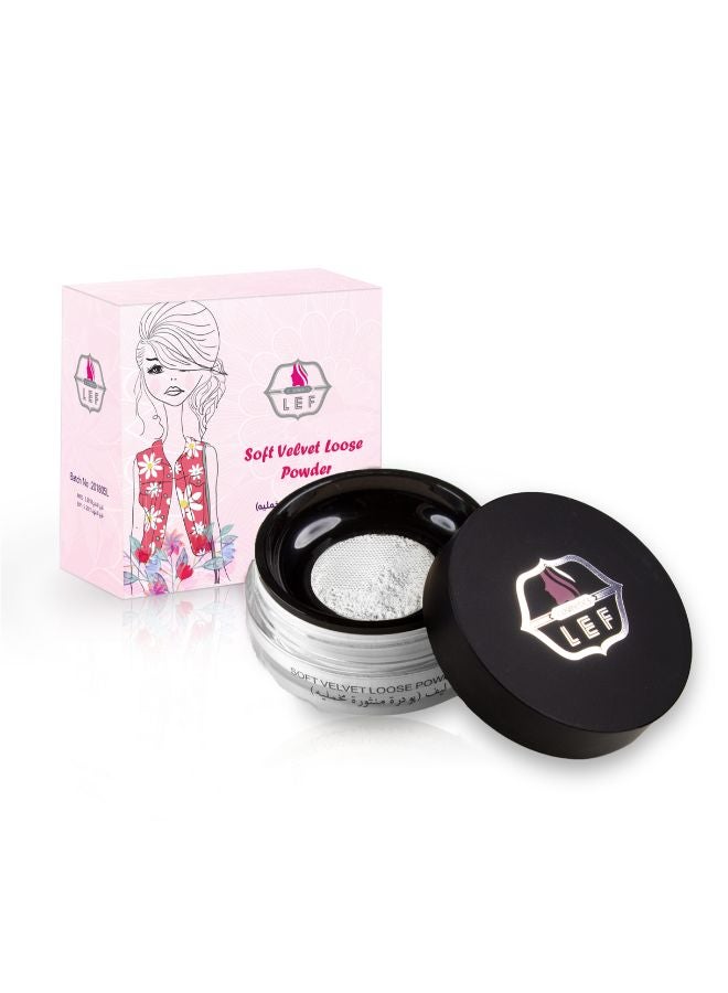 ليف بودرة سائبة ناعمة مخملية أبيض 04 - Image 2