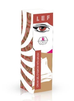 LEF Cream Gel Eyebrow with Brush Chocolate 02  - Image 5