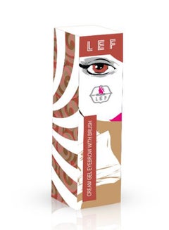 LEF Cream Gel Eyebrow with Brush Ebony 03  - Image 5