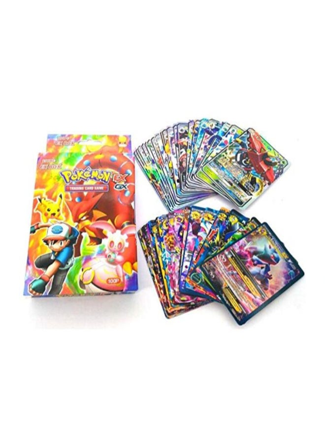 GObuy 100-Piece Pokemon EX GX MEGA Trainer Energy Cards - Image 1