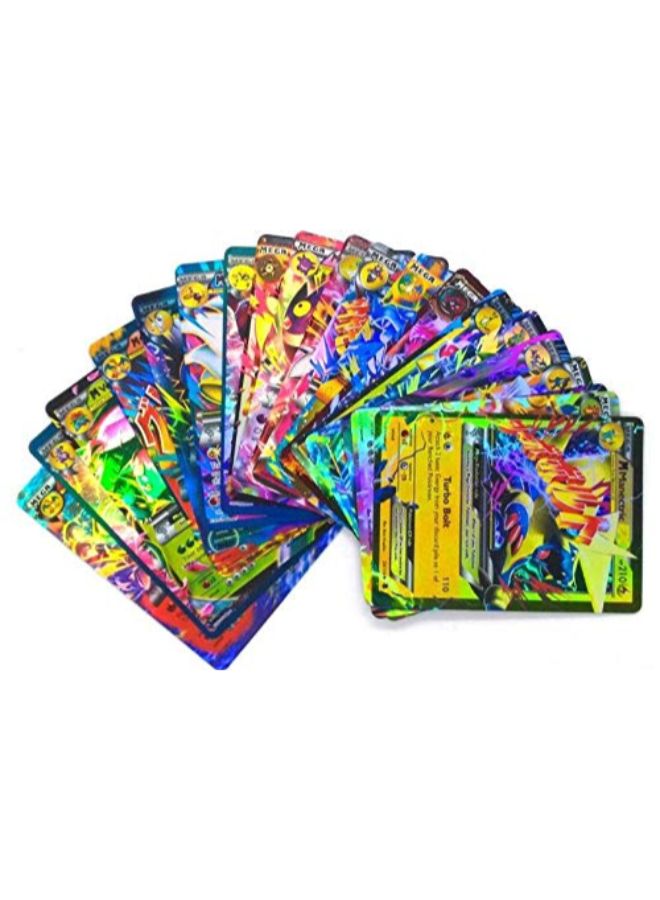 GObuy 100-Piece Pokemon EX GX MEGA Trainer Energy Cards - Image 2