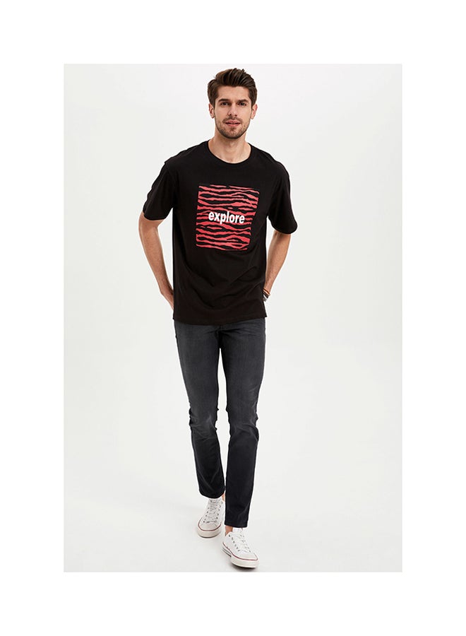 ديفاكتو بنطال بيدرو بقصة ضيقة أسود - Image 2