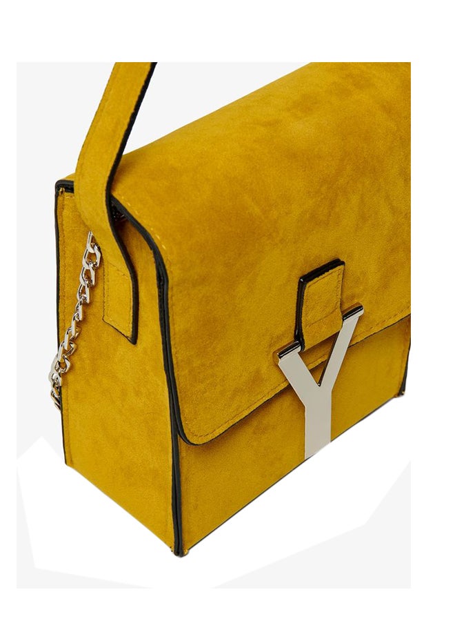 ONLY - Sandy Cross Body Bag Yellow - Image 1