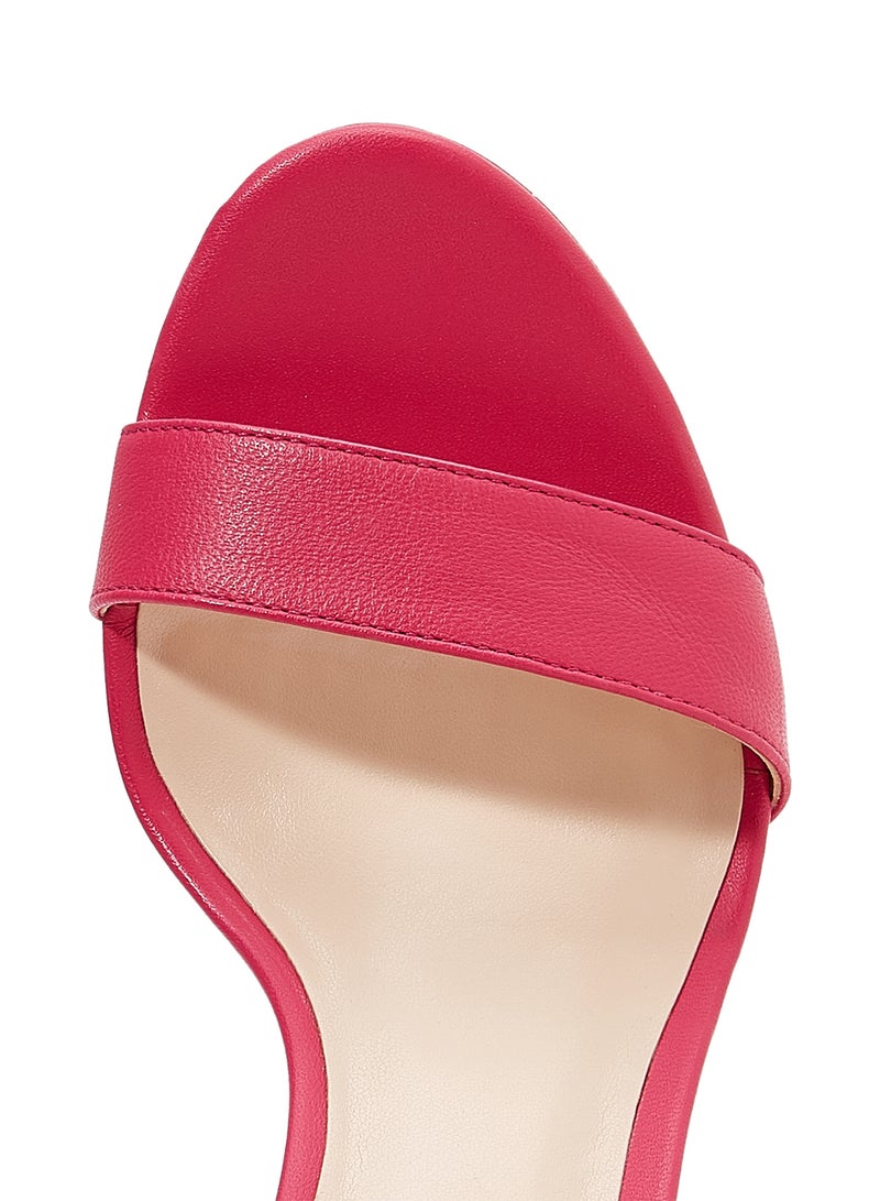 NINE WEST Dempsey Ankle Strap Sandals Pink  - Image 3