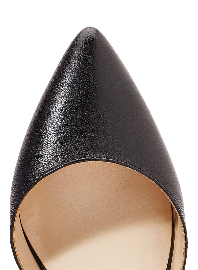 NINE WEST Elira Wedge Sandals Black - Image 3