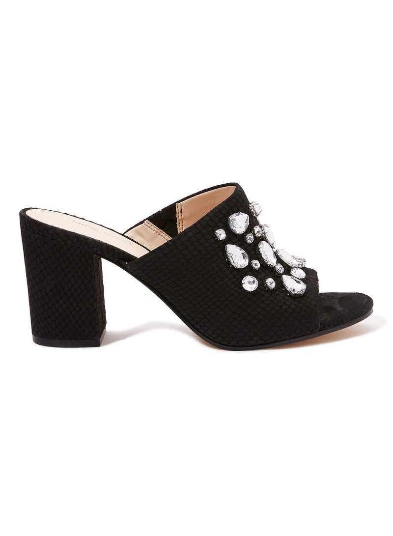 NINE WEST Gretten Sandals Black - Image 1