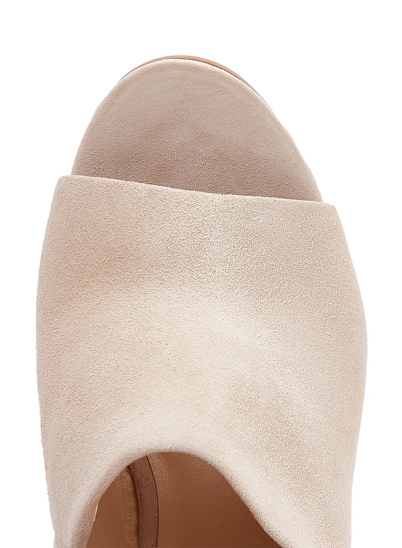 NINE WEST Gemily Mules Beige - Image 3