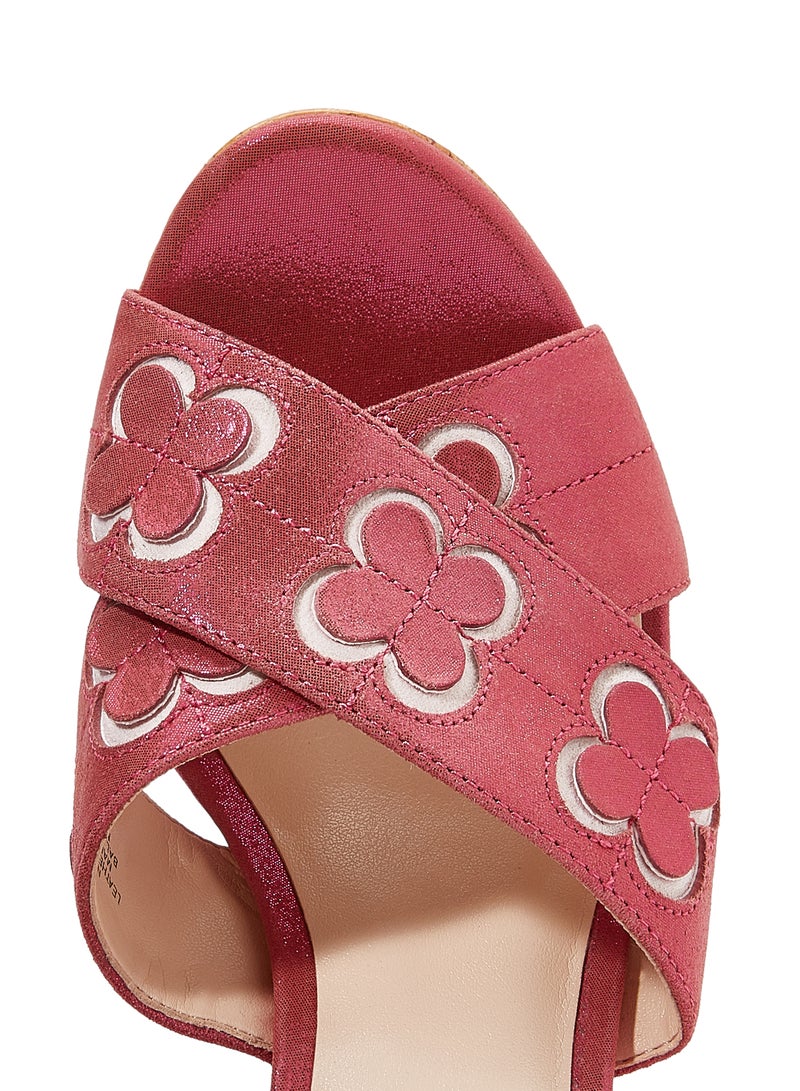 NINE WEST - Koolkat High Heeled Sandals Pink - Image 1