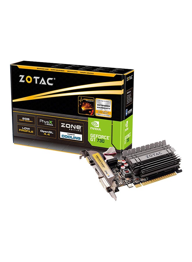 زوتاك بطاقة رسومات GT 730 أسود  - Image 1