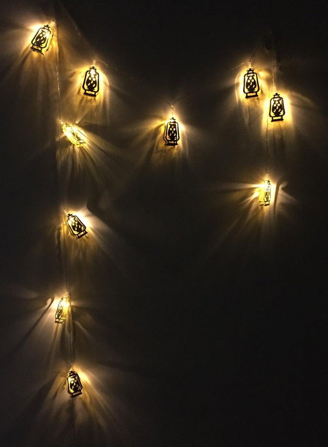 Beauenty Mini Gold Fanus LED Light Yellow 2meter - Image 3