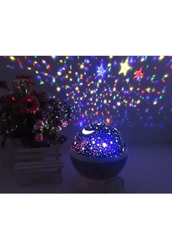 بيوينتي مصباح ليلي وجهاز بروجيكتور بطابع سماء مرصعة بالنجوم والقمر متعدد الألوان 13 x 14.5سم - Image 4