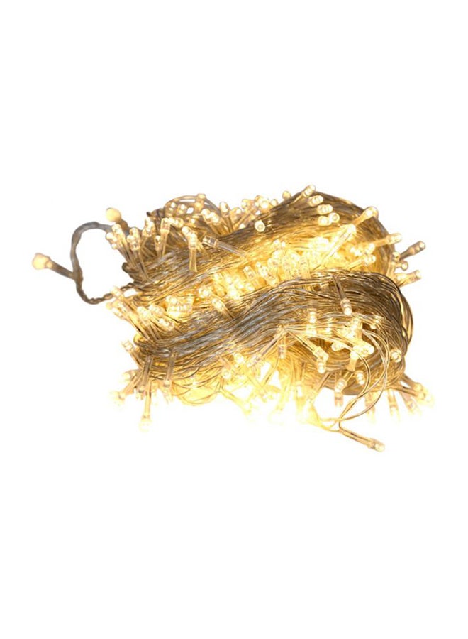 بيوينتي حبل إضاءة كريستالي للزينة من 350 لمبة LED أصفر 7x18سم - Image 2