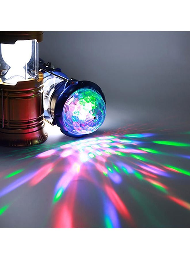 Beauenty Rechargeable 3 in 1 Rotating Magic Effect Ball LED Lantern Blue 10x21cm - Image 2