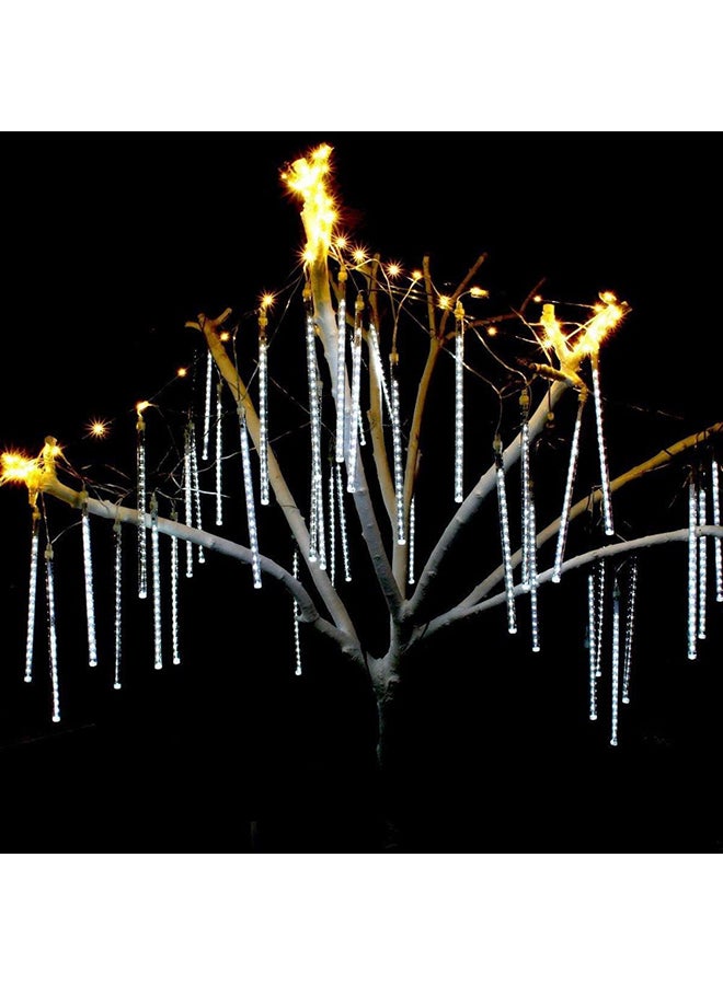 بيوينتي مصباح مغناطيسي متحرك ودوار من 30 لمبة LED للزينة أبيض 3x7سم - Image 2