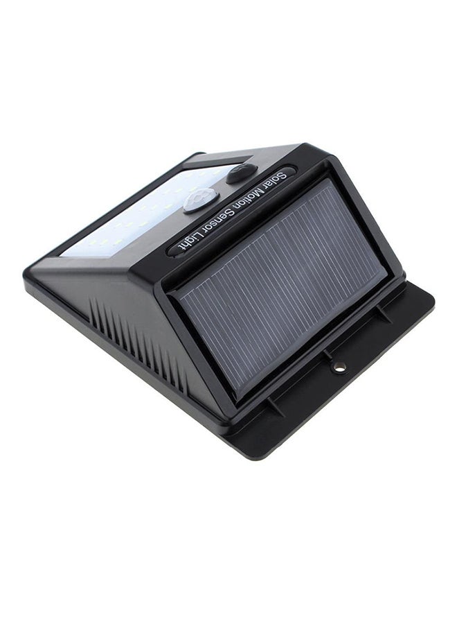 Beauenty Solar PIR Motion Sensor Wall Light Black/White 10 x 14cm - Image 2