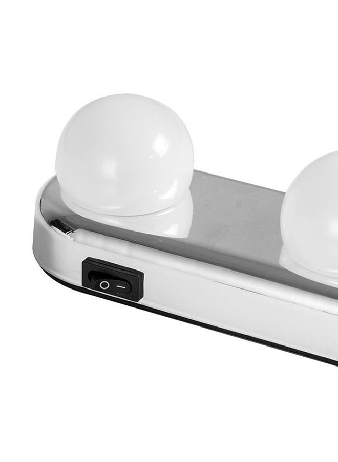 Beauenty 4-LED Vanity Mirror Light Bulb White 10 x 5cm - Image 2