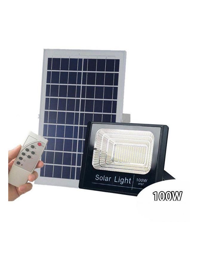 Beauenty - Waterproof LED Solar Flood Light Black 4x14centimeter - Image 1