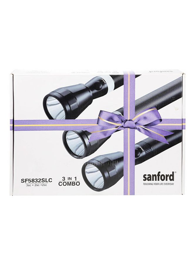 Beauenty 3 in 1 Combo Flashlight White 7x22cm  - Image 4